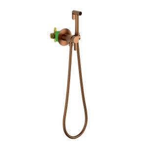 Гигиенический душ Timo Caisa 9038/19SM со смесителем, розовое золото