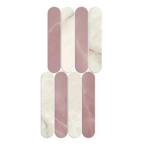 Мозаика Atlas Concorde Russia Symphonyx 620110000163 Crystal Rose Mosaic Ellipse Lap / Симфоникс Кристал Розе Элипс Лап 23.5x56