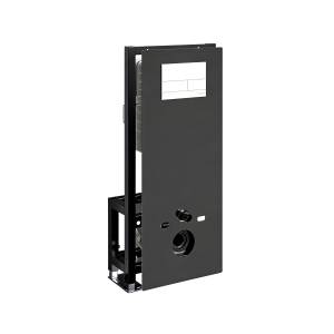 Система инсталляции для унитазов Wasserkraft Glan 66TLT.010.ME.BL.WH04 клавиша белый