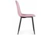 Стул Woodville Lilu 15118 pink / black фото 3