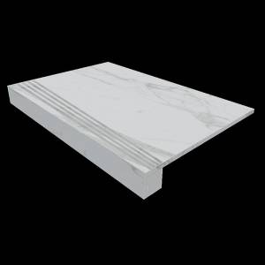 Ступень Estima Montis 36832 Белый 33x120 + Подступенок (14.5x120)