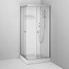 Душевая кабина Am.Pm X-Joy W94C-403-090MT 90x90, профиль матовый хром, стекло прозрачное фото 5