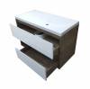 Тумба с раковиной Эстет Monaco Wood ФР-00010677 подвесной, 2 ящика, 62x101 фото 5