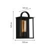 Уличный настенный светильник Favourite Lume 4299-1W фото 2