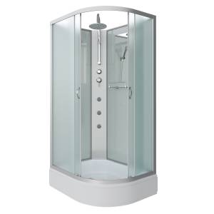 Душевая кабина Niagara Classic NG-33294-14LBKTG (1200x900x2100-2400) средний поддон (26см)