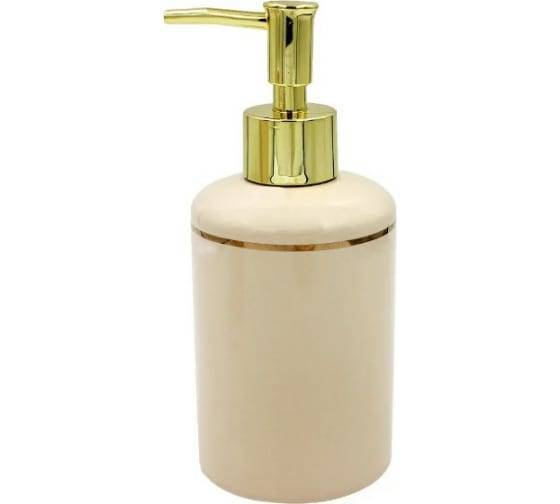 Дозатор для жидкого мыла Bath Plus Powder W-CE1528DA-LD желтый
