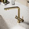Смеситель для кухни Sancos Foster SC4014ZG с возможностью подключения фильтра для воды, полированное золото фото 8