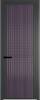 Межкомнатная дверь Profil Doors 3 AGP цвет профиля Серая ночь, стекло безопасное 6 мм мору фиолетовое 600x2000