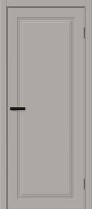 Межкомнатная дверь глухая Bravo Граффити-40 Полотоно Grey Pro 1900х600