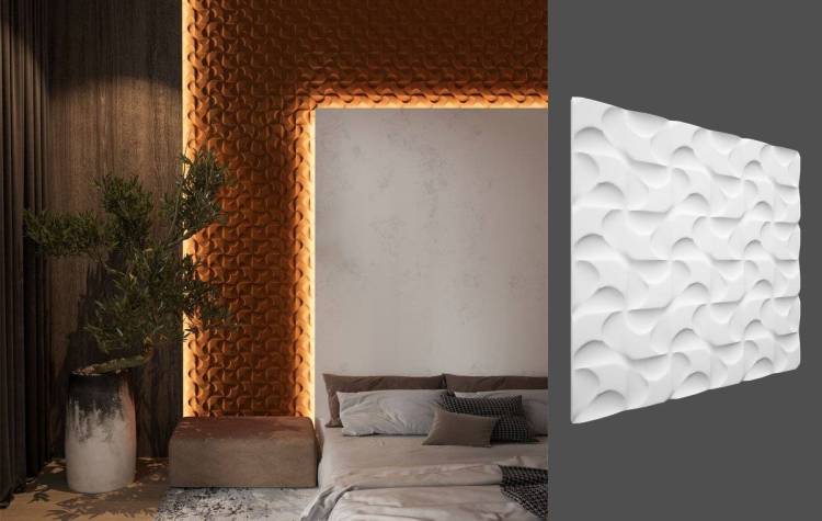 Гипсовая панель Deco Line Modern M-43 60x2.2x60