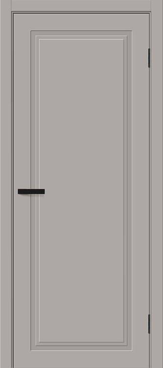 Межкомнатная дверь глухая Bravo Граффити-40 Полотоно Grey Pro 1900х600