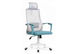 Кресло компьютерное Woodville More 15798 gray/blue/white
