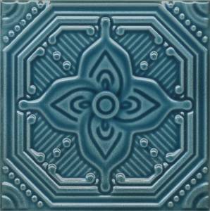 Декор Kerama Marazzi Салинас SSA002 синий 15x15