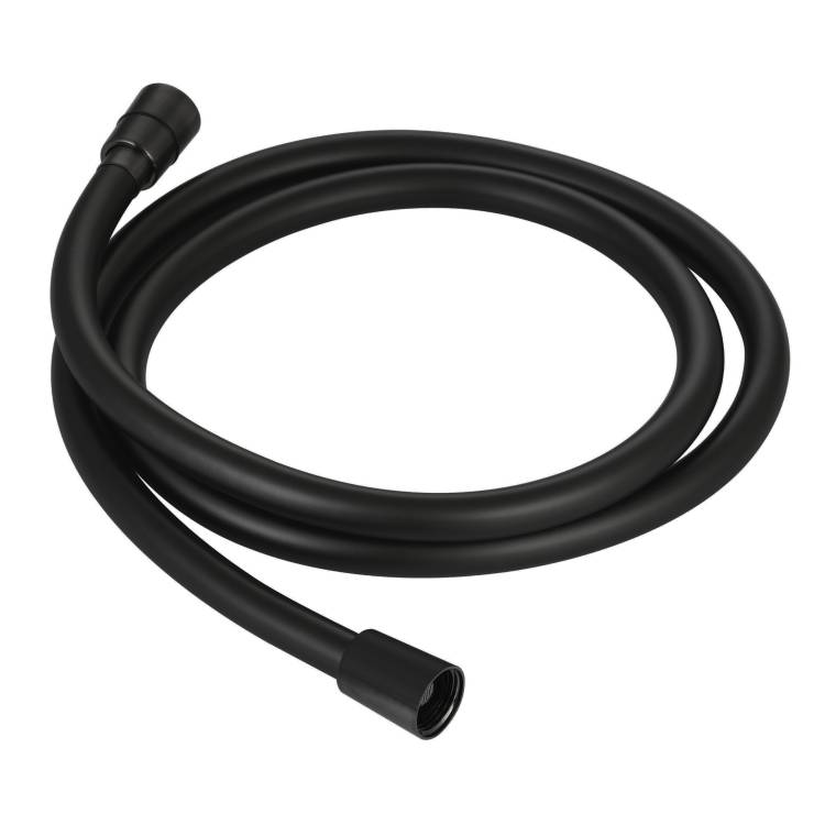 Душевой шланг AQUAme AQM1501MB черный матовый, 100 см