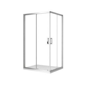Душевой уголок Royal Bath HPD RB7110HPD-T-ST профиль сатин, стекло прозрачное, 110x70x200