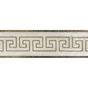 Бордюр Ape Ceramica Travertino A036730 Cenefa Sabba Matt Gold 8x25