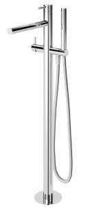 Смеситель для ванны с душем Cezares Leaf LEAF-VDP-L-01 хром