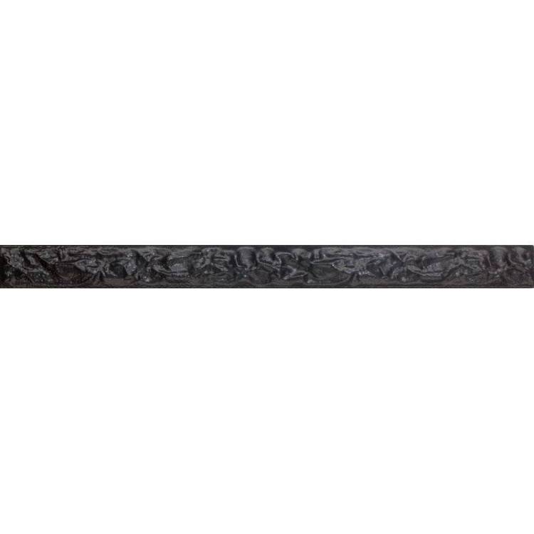 Бордюр Kerama Marazzi Карандаш 118 Крэш Черный 25x2