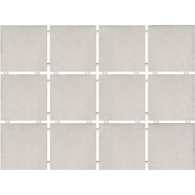 Мозаика Kerama Marazzi Амальфи 1270H Серый Светлый (9.8x9.8) 29.8x39.8