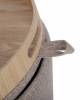 Пуф-сундук Stool Group Хюгге 19B260LS BY1701-3 S рогожка бежевая с ящиком фото 7