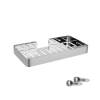 Полка Fixsen Hotel FX-31003R прямоугольная, хром