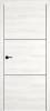 Межкомнатная дверь Владимирская Фабрика Дверей Urban 2 Nord Vellum Black Mould BE 900x2000