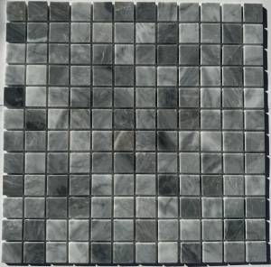 Мозаика Pixel Mosaic Мрамор PIX 336 Ice Grey 2.3x2.3 Полированная 30.5x30.5х4