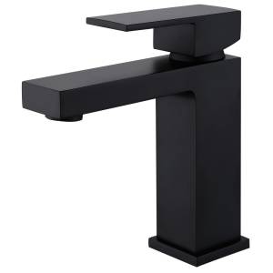 Смеситель для раковины Abber Daheim AF8210B Черный Матовый