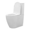Унитаз-компакт Comforty CF41253S, сиденье микролифт, белый глянец фото 3