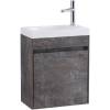 Тумба с раковиной BelBagno Pietra Mini 46 L stone фото 2