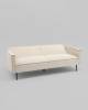 Диван-кровать Stool Group Кассель vd-cassel-cl-bone молочный, велюр рельефный фото 4