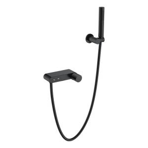 Смеситель для ванны Boheme Stick 123-BB.2 Black Touch Black