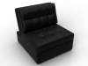 Кресло-кровать Лига Диванов Лига-107 (80) 134943 Черный фото 6