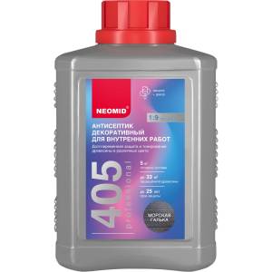 Антисептик декоративный для внутренних работ Neomid 405 морская галька 0.5 кг