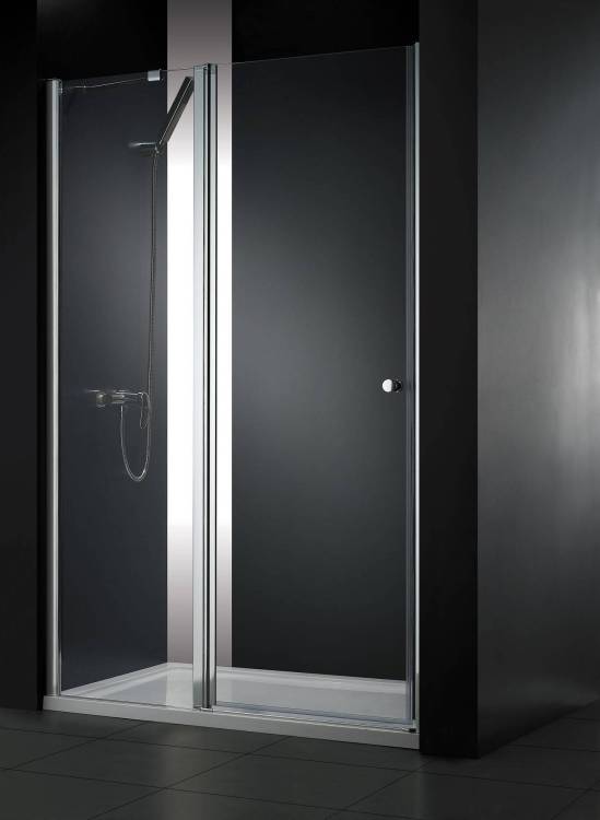 Душевая дверь в нишу Cezares ELENA-W-B-12-120-P-Cr-L профиль хром, стекло матовое, 120x195