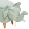 Пуф Leset Slon Combi 2500000127823 бирюзовый V14/белый V01 фото 4