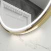 Зеркало Teymi Lina Supernova Gold T20121 с подсветкой и подогревом, сенсор, круглое, D60 фото 10