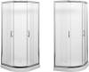 Душевой уголок Aquanet Alfa 185040 профиль хром, 100x100 фото 2