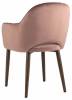 Кресло Stool Group Венера MC16-2YS KD HLR-44 велюр пыльно-розовый (ножки дерево) фото 4