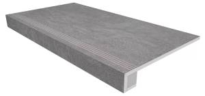Ступень Ametis by Estima Spectrum 39137 Set/Steptrade/SR01_NS/33x120/Riser/SR01_NS/14,5x120 33x120 неполированная с бортиком + Подступенок 14.5x120