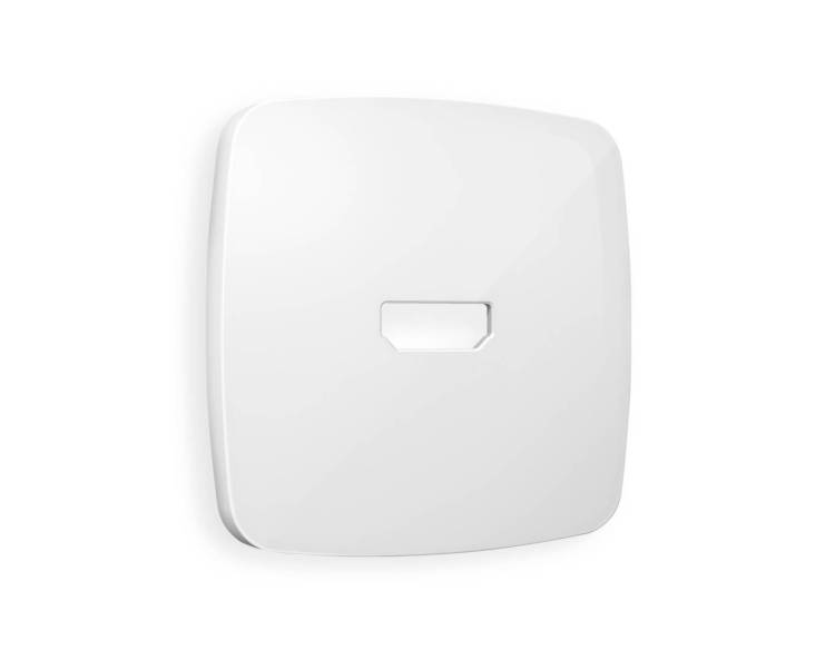 Лицевая панель для HDMI розетки Ambrella Volt Omega OP1140 белый глянец
