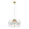 Подвесная люстра Lumina Deco Globo LDP 6018-400 PR+F.GD