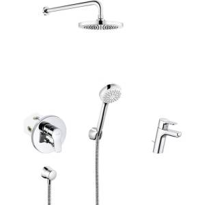 Душевой комплект Kludi Pure&Easy 376300565 с внутренней частью