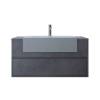 Тумба с раковиной Black&White U903.1000-1 903U10001 51.2x100x55 Серый