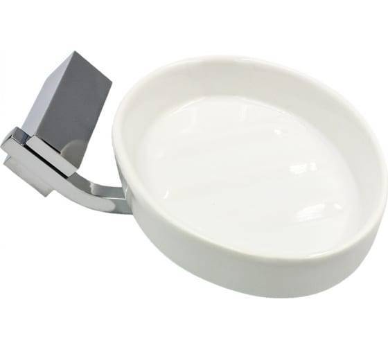 Мыльница Bath Plus Terra C-51095 хром, белый
