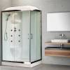 Душевая кабина Royal Bath RB 8120HP7-WT-CH L, с низким поддоном, с сиденьем фото 2