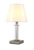 Настольная лампа Crystal Lux Nicolas LG1 NICKEL/WHITE фото 2