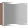 Зеркало-шкаф Sancos Mirror MI120EG 119x74, дуб галифакс натуральный
