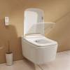Унитаз подвесной VitrA V-Care Prime 7231B403-6216 безободковый, с биде и микролифтом фото 9