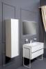 Тумба под раковину Armadi Art Vallessi 837-080-W 80x46 см white 2 полки